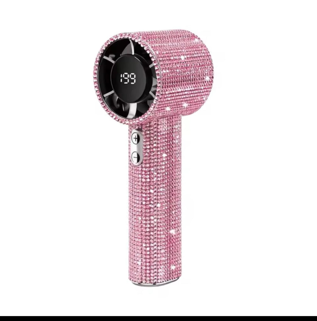 NovaFlow Glam™ | Ventilateur Portable Cristal