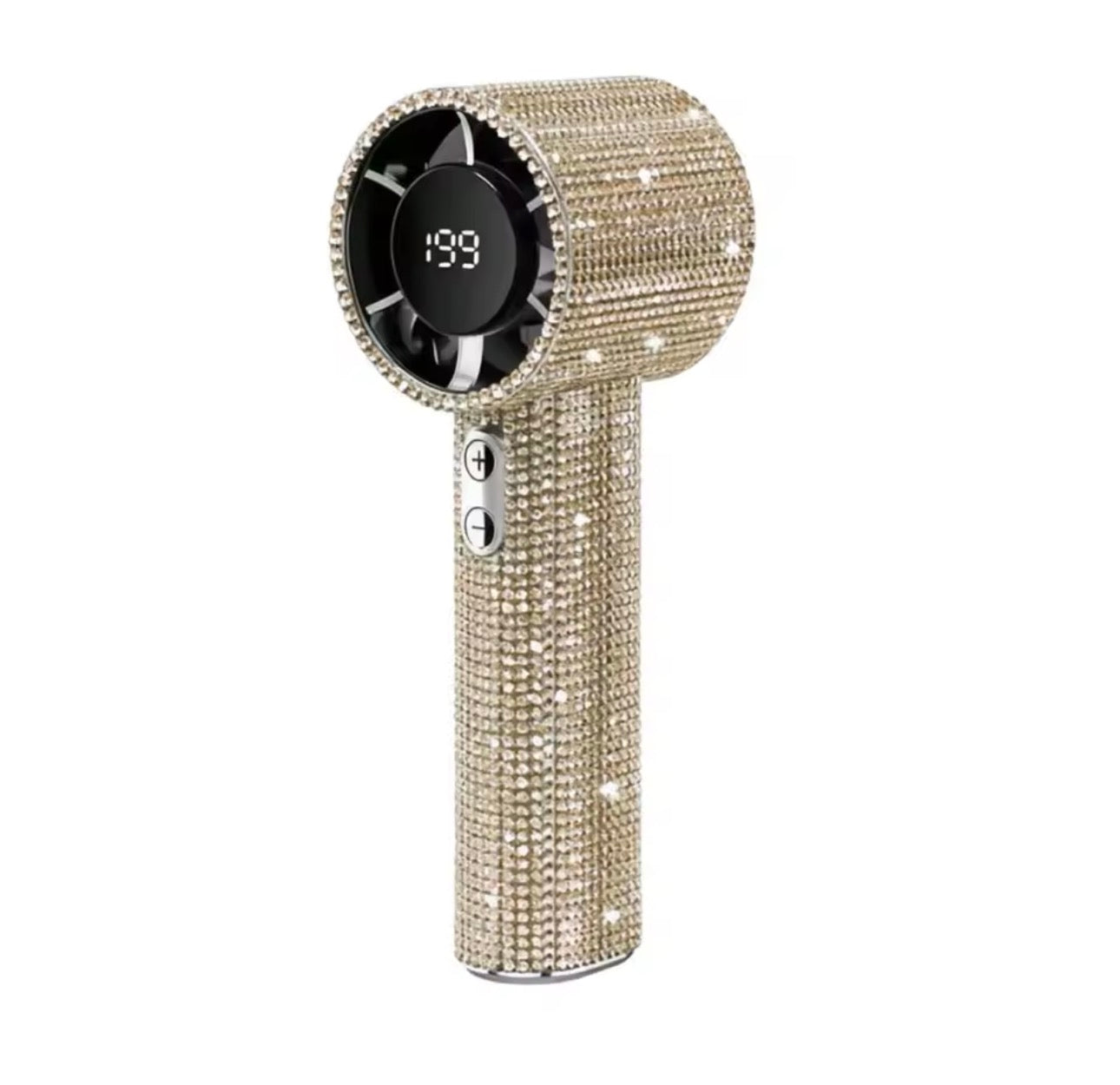 NovaFlow Glam™ | Ventilateur Portable Cristal