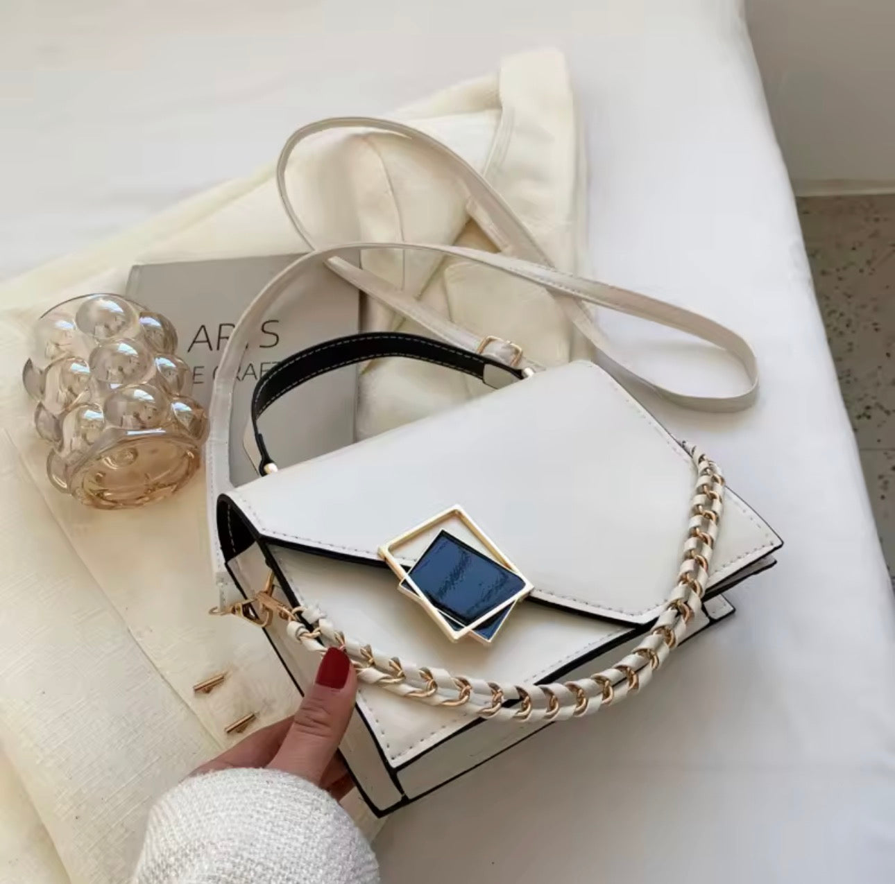 Sac à main minimaliste populaire, nouveau sac à bandoulière simple