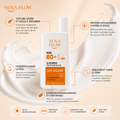 Crème Solaire EELHOE SPF 60+ PA+++ UVA/UVB – Protection 8H Hydratante & Waterproof 50 ml