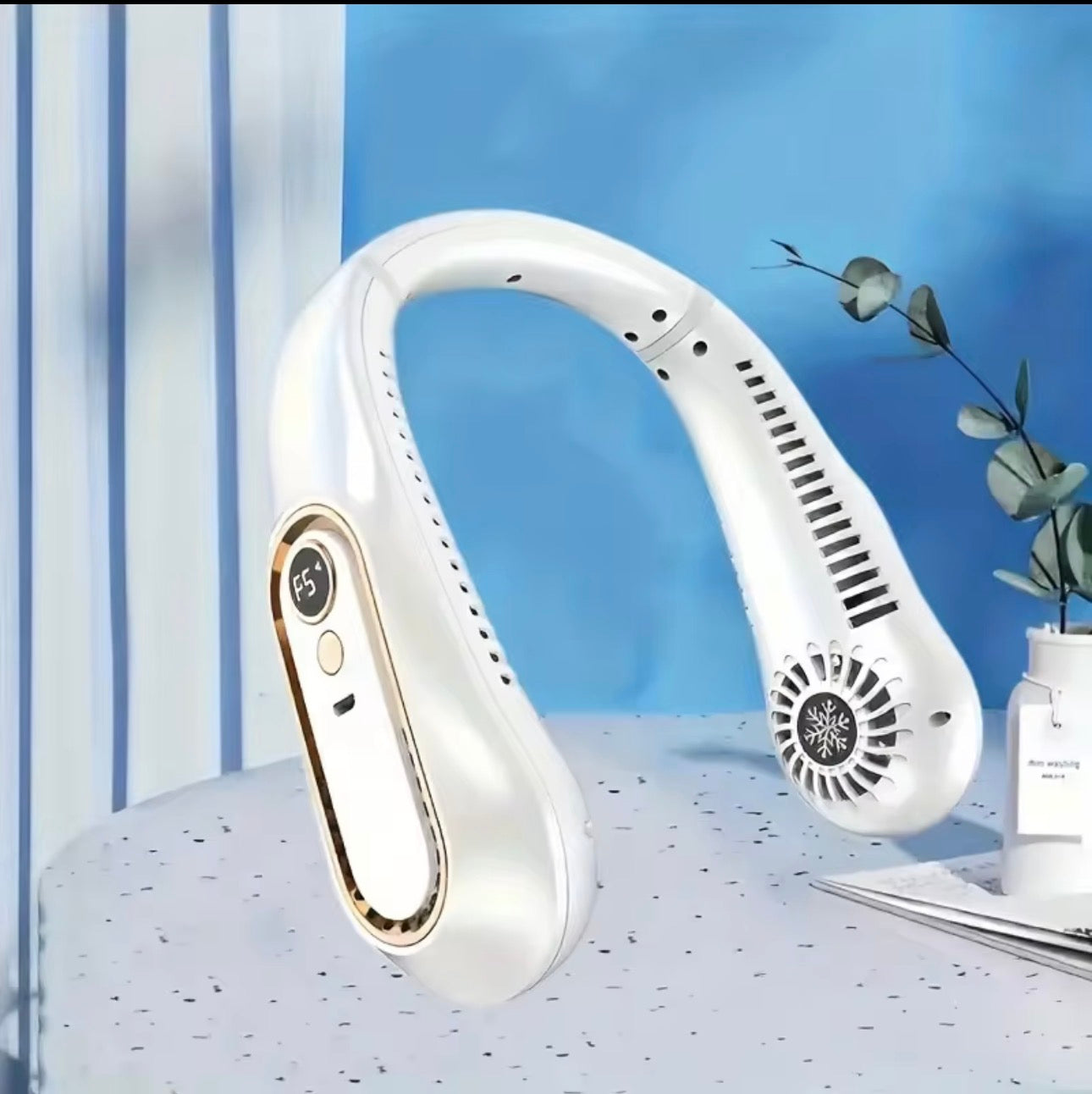 NovaFlow Breeze™ | Ventilateur de Cou Rechargeable