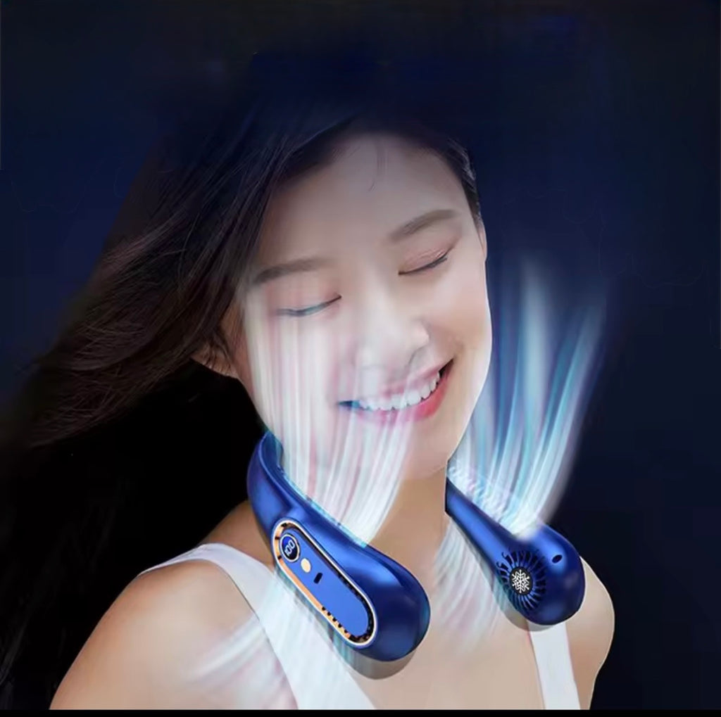 NovaFlow Breeze™ | Ventilateur de Cou Rechargeable
